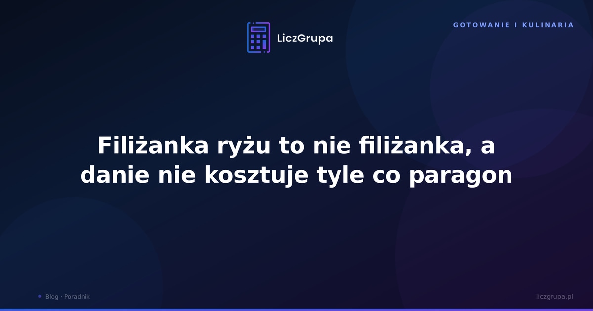 Mity O Azjatyckich Miarach I Koszcie Dania